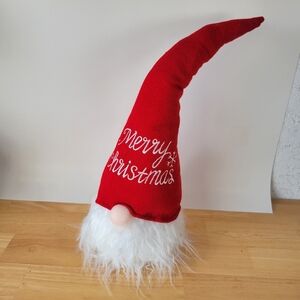 Christmas Gnome Door Stop Santa Claus